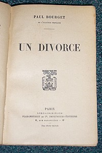 Un divorce