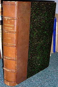 La technique moderne, 1913 - Collectif