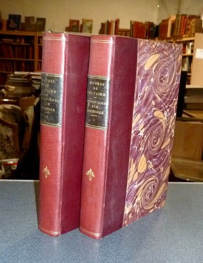 Commentaires sur Corneille (2 volumes). Notes, préfaces, avertissements, remarques historiques et...