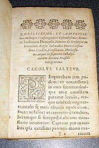 Super contractibus, testamentis, tutelisque, sententiae discutiuntur. In Supremo Sabaudiae Senatu (Dum Esset) Senatoris clarissimi Reliquie (1637)