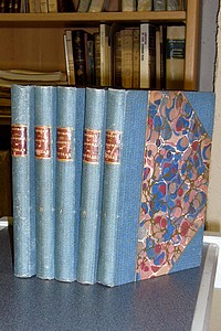 Les amours du Chevalier de Faublas (5 volumes) - Louvet de Couvray