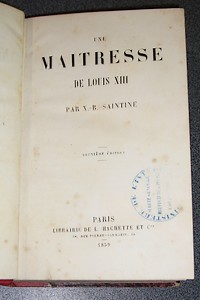 Une Maîtresse de Louis XIII