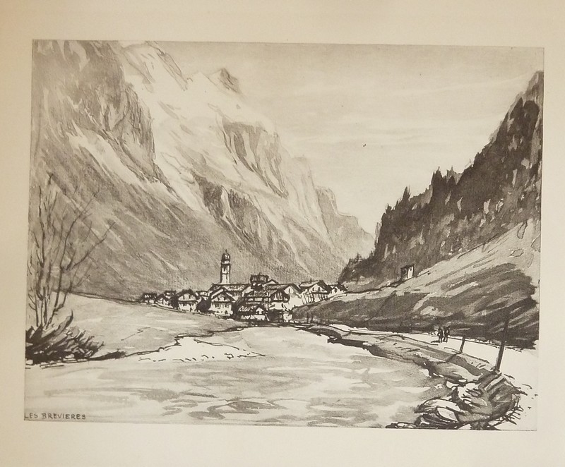 Livre ancien Savoie - Les Brevières (gravure) - Drevet Joanny