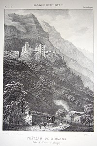 Livre ancien Savoie - Château de Miolans près de St-Pierre d'Albigny, Province de Savoie Propre... - Werner J.