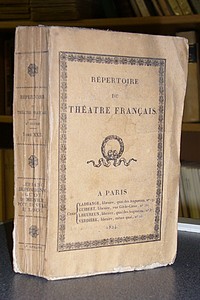 livre ancien - Chefs d'oeuvre dramatiques de Lefranc de Pompignan, Guyot de Merville, Pont de Veyle et Lanoue. Répertoire du Théâtre français XXII. - 