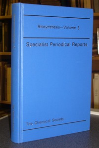 Biosynthesis - Specialist Periodical Reports - Volume 3