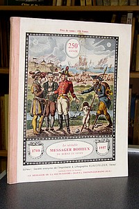 livre ancien - Le Véritable Messager Boiteux de Berne et Vevey, pour l'An de grâce 1957. Almanach historique. 250° année - 