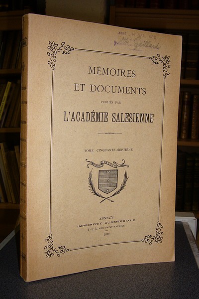 Histoire d'une Seigneurie, Montpon-sur-Alby en Genevois - Coutin, Chanoine F.