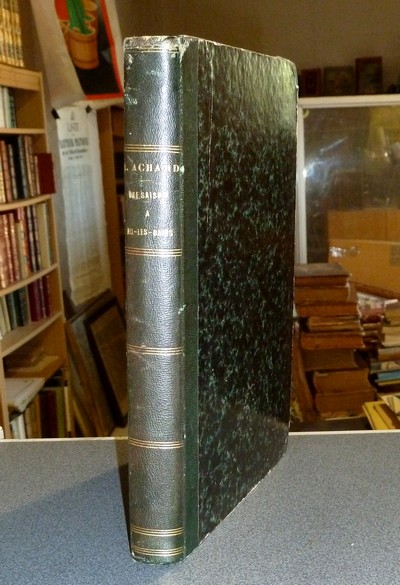 Livre ancien Savoie - Une saison à Aix les Bains - Achard Amédée