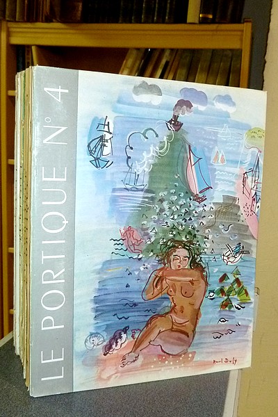 livre ancien - Le portique - (8 volumes du N° 1 au N° 8) de 1945 à 1951 - 