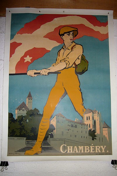 Livre ancien Savoie - Chambéry (affiche) - Andry - Farcy