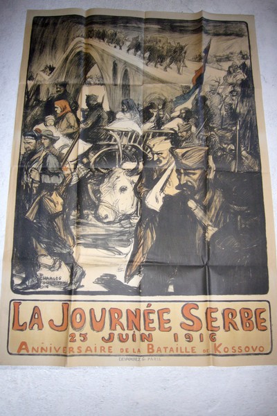 La Journée Serbe. 25 juin 1916. Anniversaire de la Bataille de Kosovo - Fouqueray Charles