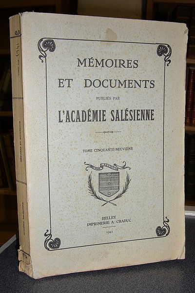 Livre ancien Savoie - Histoire de la Collégiale de Sallanches et de ses annexes : Argentière -... - Coutin F.