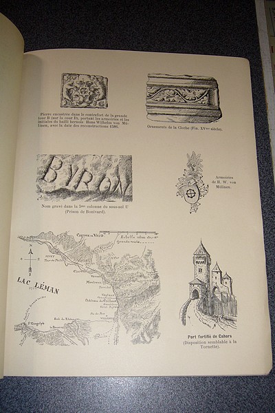 Chillon, Souvenir offert à MM les membres du XIVme congrès des Sociétés Savantes de la Savoie, à Evian, 1-3 sept. 1896
