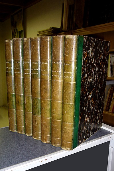 Histoire de France Populaire depuis les temps les plus reculés jusqu'à nos jours (complet en 7 Volumes in-4°) - Martin, Henri