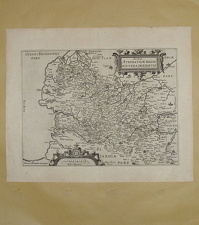 Artois atrebatum regionis vera descriptio (1612) - Doetechum, Johannes & Guicciardini, Lodovico & Blaeu, Willem