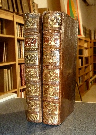 Medicamentorum constitutio, seu formulae (2 volumes, 1756) - Barbeirac, Caroli