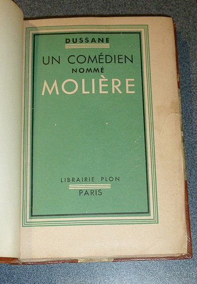 Un Comédien nommé Molière