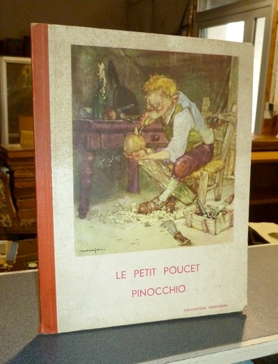 livre ancien - Le petit Poucet - Pinocchio - 