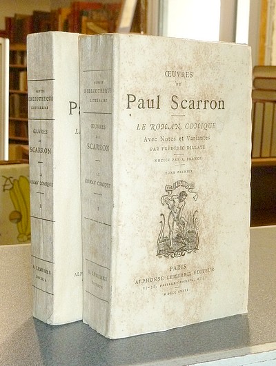 Le Roman comique. Notice par Anatole France (2 volumes)