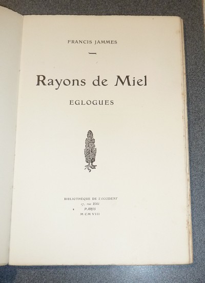 Rayons de miel. Églogues