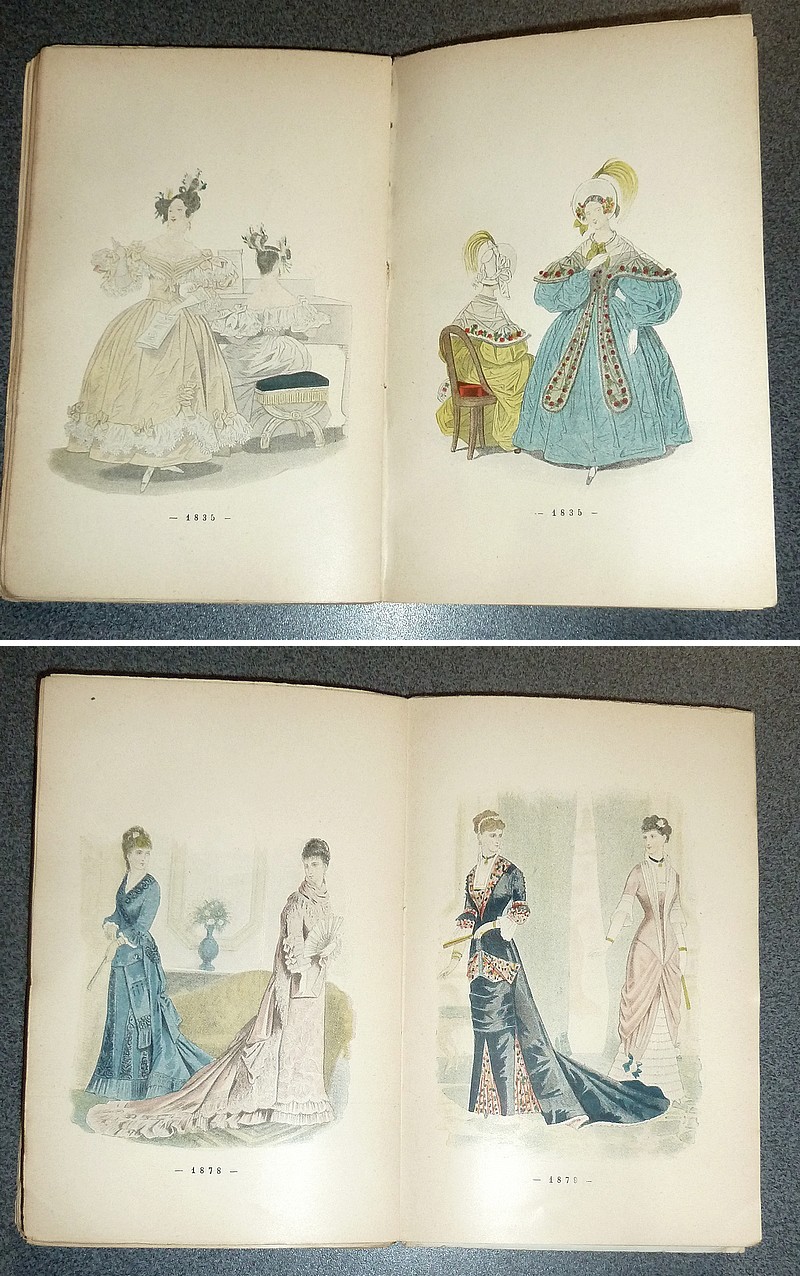 livre ancien - Un siècle de modes féminines 1791-1894 - 
