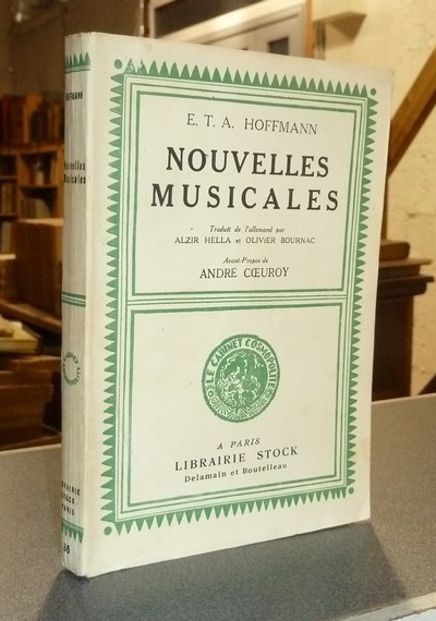 livre ancien - Nouvelles musicales - Hoffmann, E. T. A.