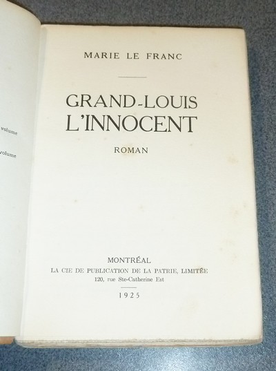 Grand-Louis l'innocent