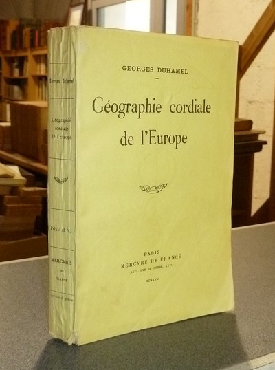 Géographie cordiale de l'Europe - Duhamel, Georges