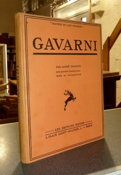 livre ancien - Gavarni - Warnod, André
