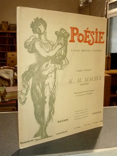 Poésie, Cahiers mensuels illustrés. Cahier Tchèque - K. H. Macha (1810-1836) - 