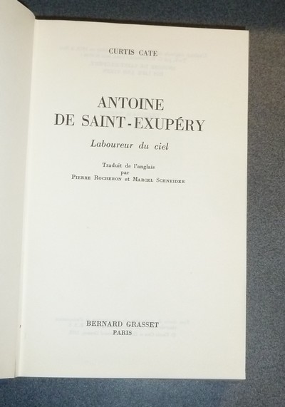 Antoine de Saint-Exupéry, laboureur du ciel