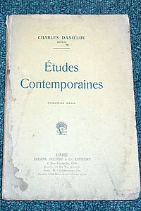 Études contemporaines, première série - Daniélou Charles