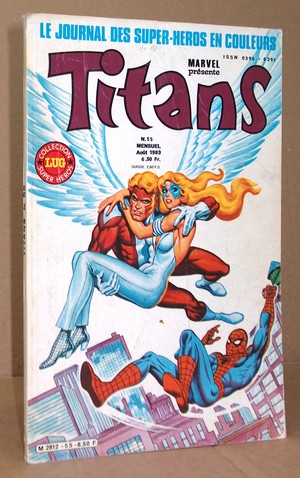 livre ancien - Titans - 55 - 