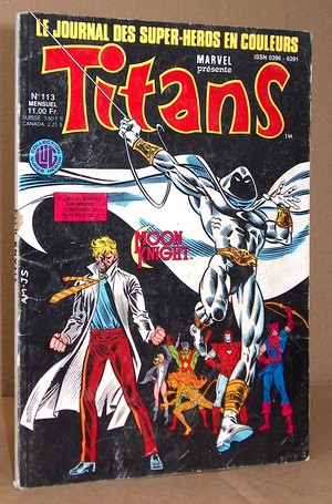 livre ancien - Titans - 113 - 