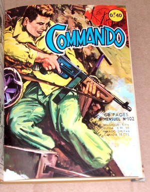 Commando Recueil N°386 - N° 100- 101 - 102 - 104 et numéro spécial