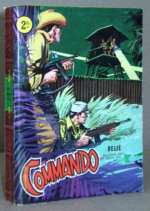 livre ancien - Commando Recueil N°386 - N° 100- 101 - 102 - 104 et numéro spécial - 
