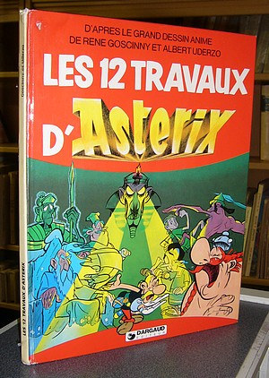 livre ancien - Astérix - Les 12 travaux d'Astérix - Uderzo, Albert - Goscinny, René