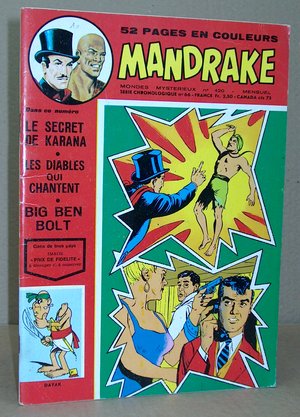 livre ancien - Mandrake Serie Chronologique N° 66 ( N°420 ) - Le Secret de Karana - Les diables qui chantent - Big Ben Bolt - 
