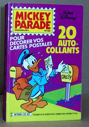 Mickey Parade, 2ème série N° 32 - 20 auto-collants