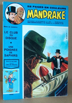 Mandrake Serie Chronologique - 50 - Le Club du disque  ; Une poignée de saphirs