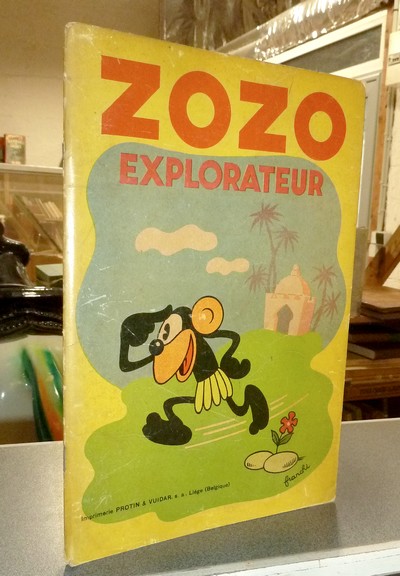 livre ancien - Zozo explorateur - Franchi