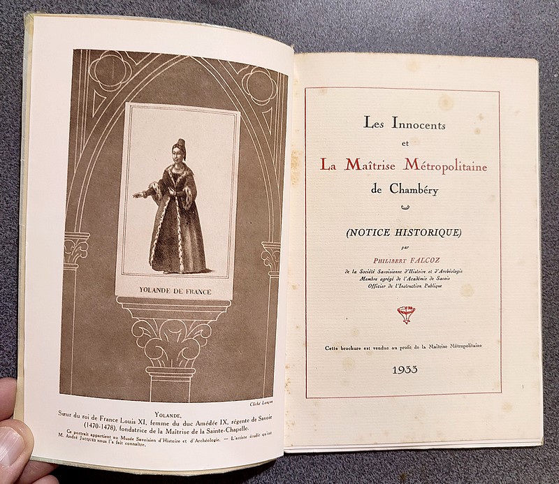 Les Innocents et La Maîtrise Métropolitaine de Chambéry (Notice historique)