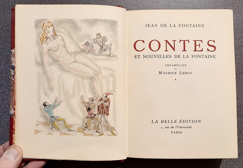 Contes et Nouvelles de Jean de La Fontaine (2 volumes) - La Fontaine, Jean de