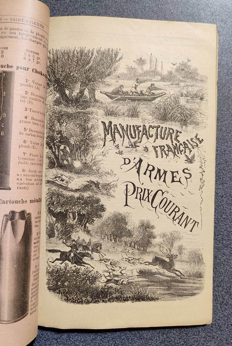 Catalogue de la Manufacture Française d'Armes de Saint-Étienne (entre 1890 et 1899), bon de commande n° 21