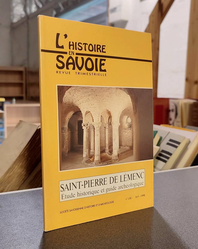 livre ancien - Saint-Pierre de Lémenc. Étude historique et guide archéologique - Carrier, Nicolas