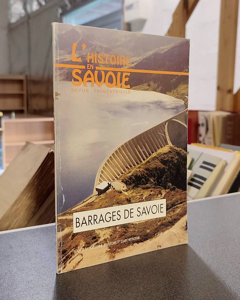 livre ancien - Barrages de Savoie - Messiez, Maurice