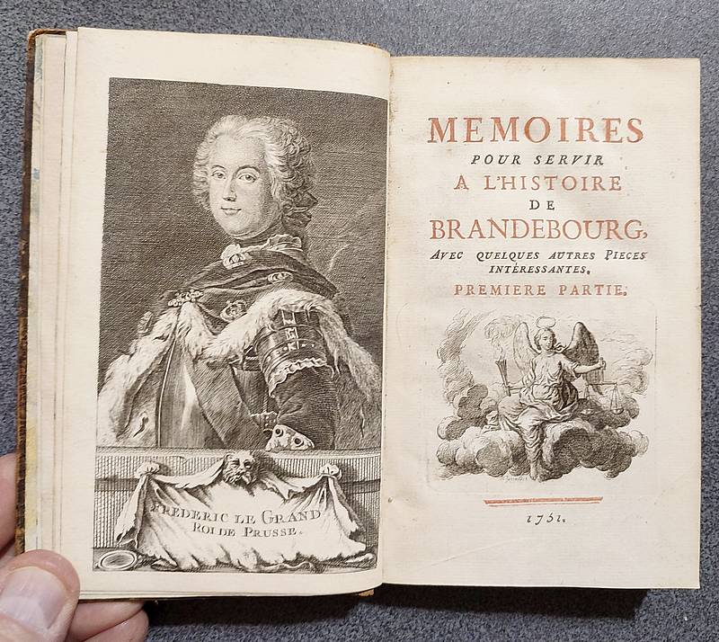 Mémoires pour servir à l'Histoire de Brandebourg avec quelques autres pièces intéressantes (2 volumes)