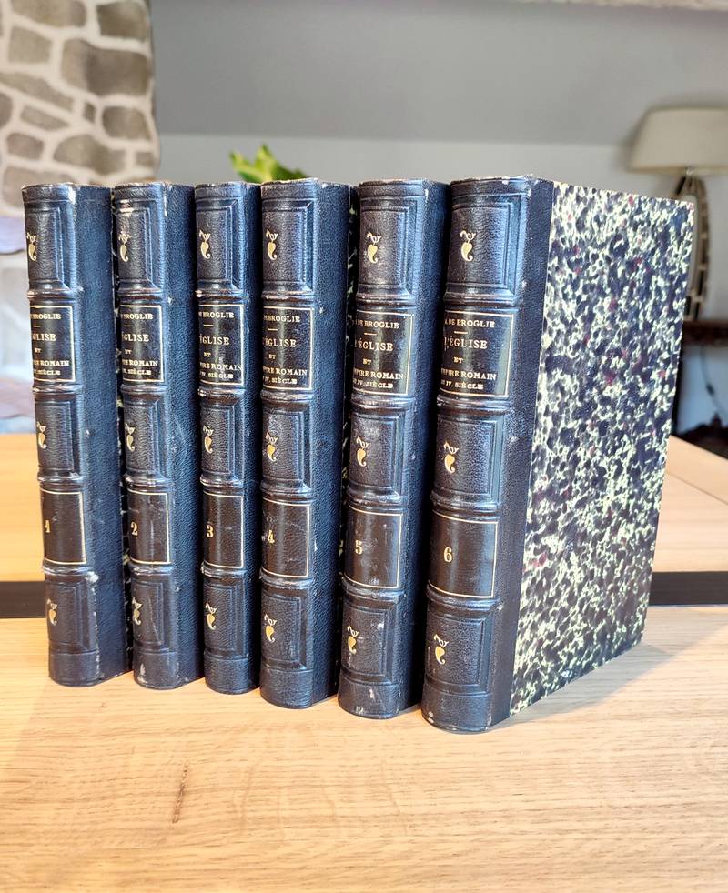 L'Église et l'Empire Romain au IVe siècle (3 parties en 6 volumes). Règne de Constantin -...