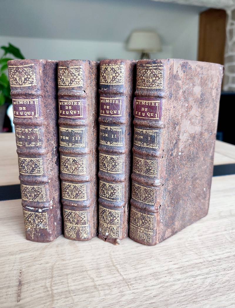 Mémoires de M. le marquis de Feuquiere (4 volumes), Lieutenant Général des armées du Roi;...